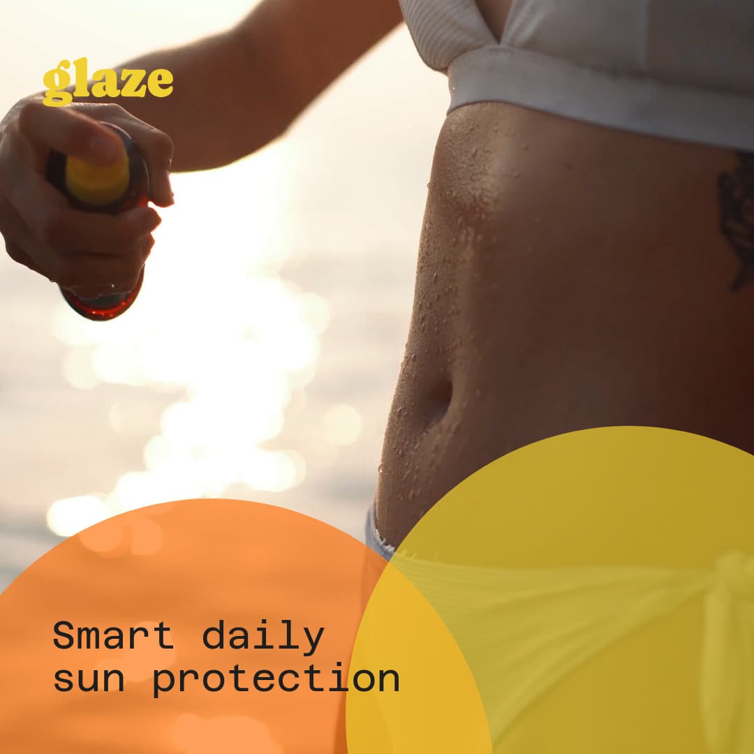 Smart Daily Sun Protection Glaze Beauty Products Animated-336x280px-LargeRectangle-1080x1080px-Insta