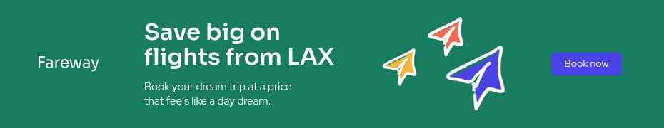 Fareway LAX Discount Flights Travel Offer Animated-728x90px-Leaderboard-930x180px-TopBanner