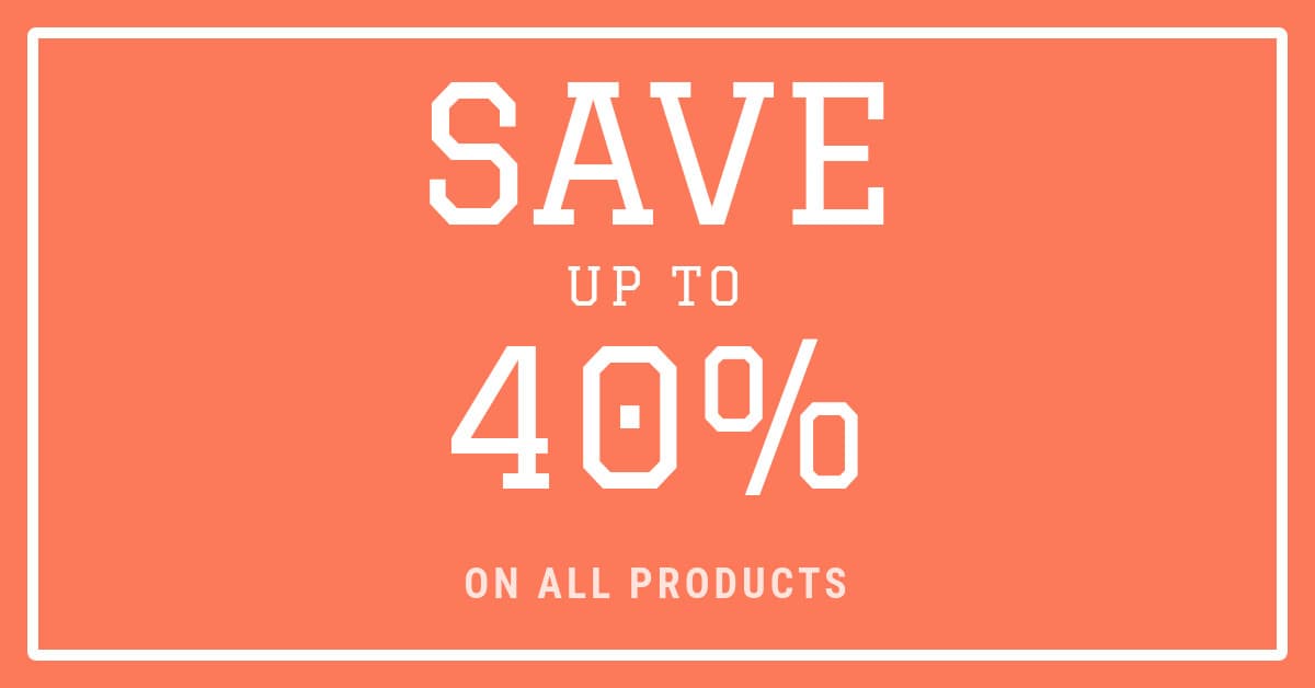 Save Up to 40 Orange Products-1200x628px-FacebookSponsoredMessage