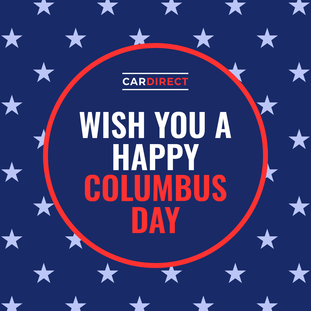 Happy Columbus Day Star Pattern-1200x1200px-FacebookSquarePost
