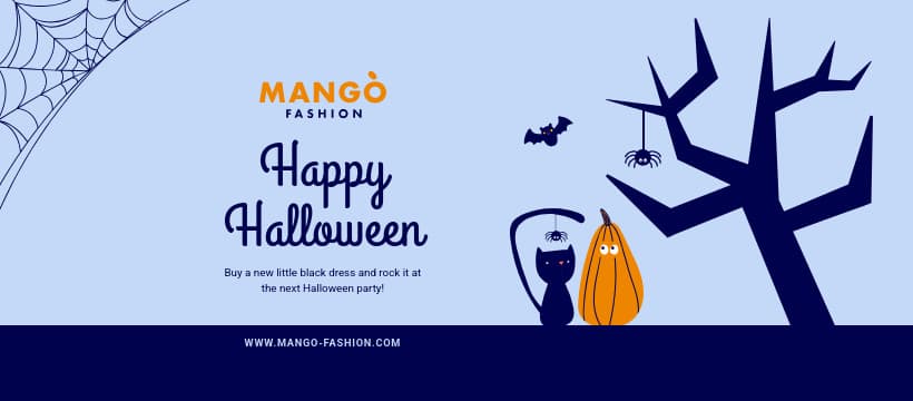 Mango Fashion Blue Halloween-820x360px-FacebookCover