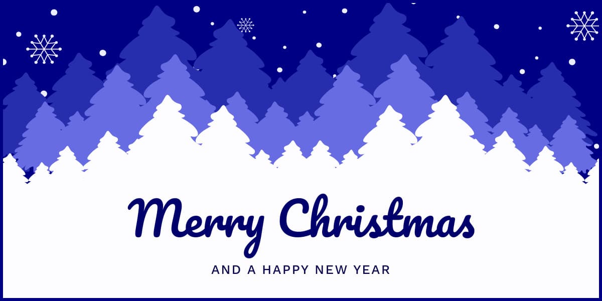 Merry Christmas Winter Forest-1200x600px-TwitterImagePost