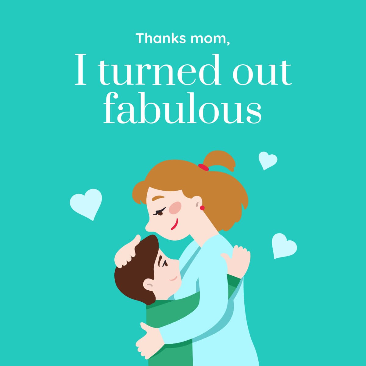 Fabulous Mother's Day Illustration-1200x1200px-FacebookSquarePost