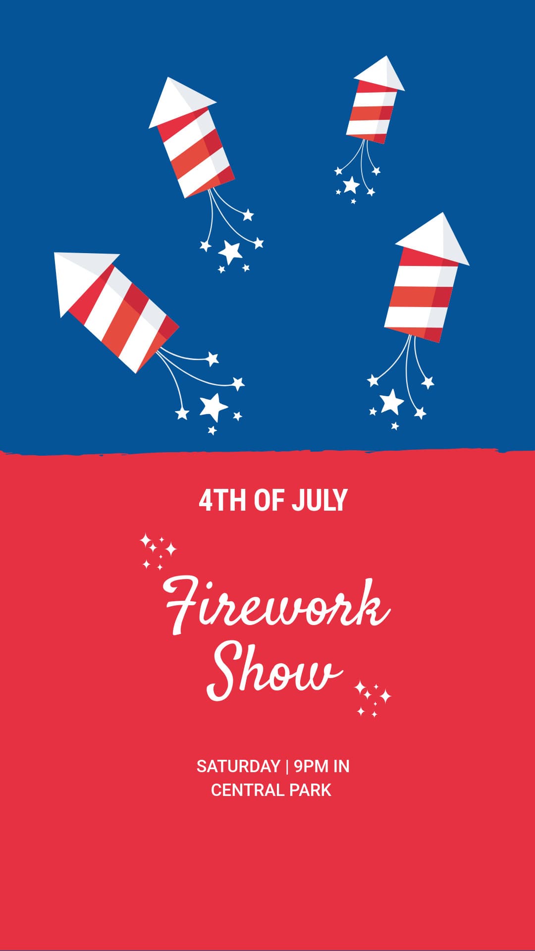 4th of July Firework Show-1080x1920px-Story