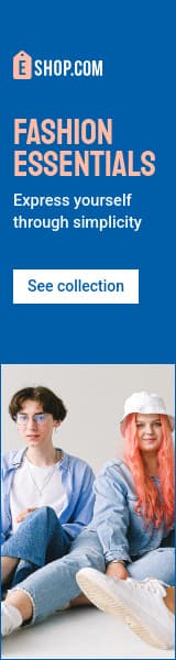 Blue Fashion Essentials Collection Animated-160x600px-WideSkyscraper