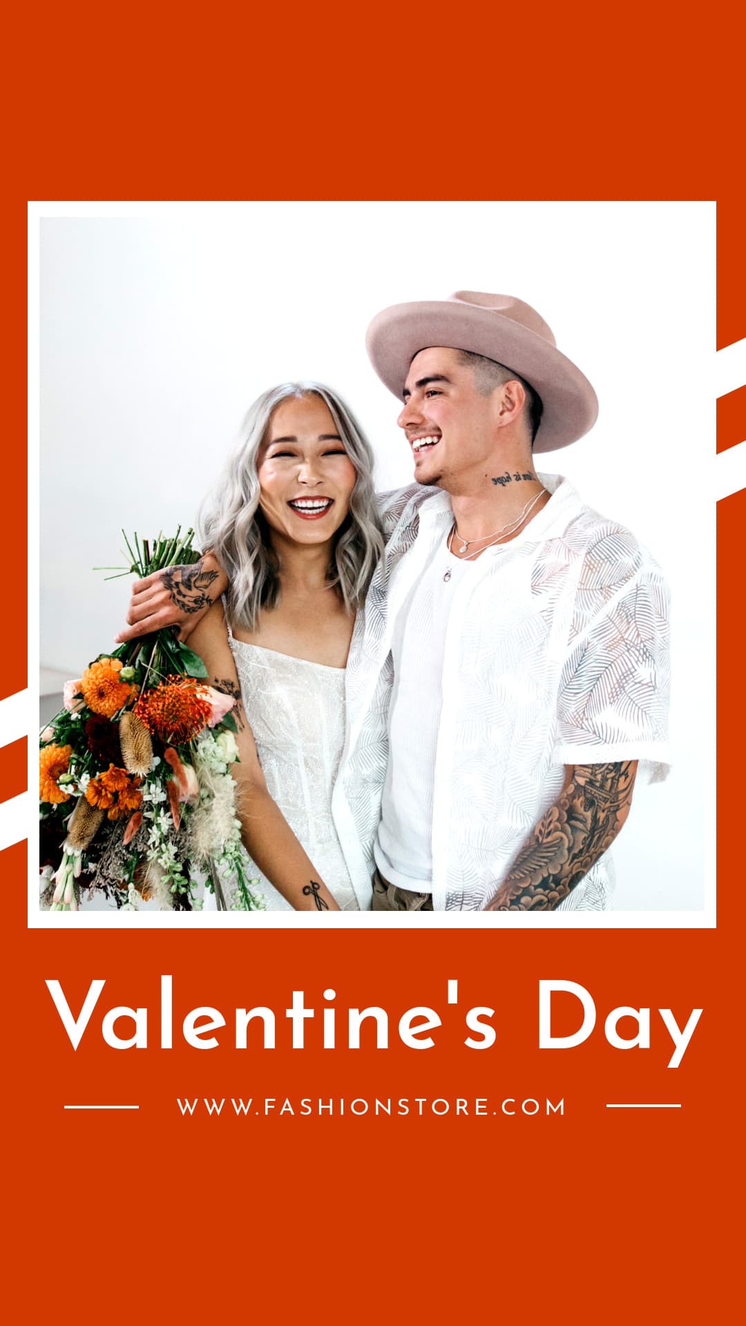 Valentine's Day Happy Couple Fashion-1080x1920px-Story