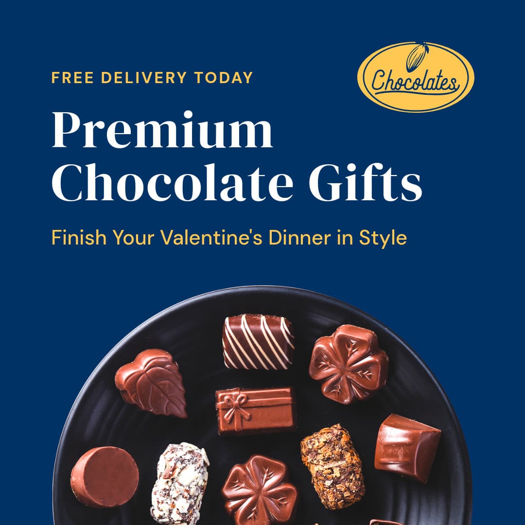 Premium Chocolate Valentine's Day Gifts-1080x1080px-InstagramPost
