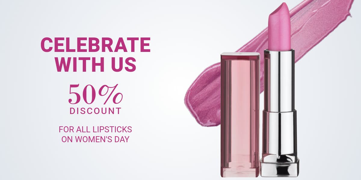 Celebrate Women's Day Lipstick-1200x600px-TwitterImagePost