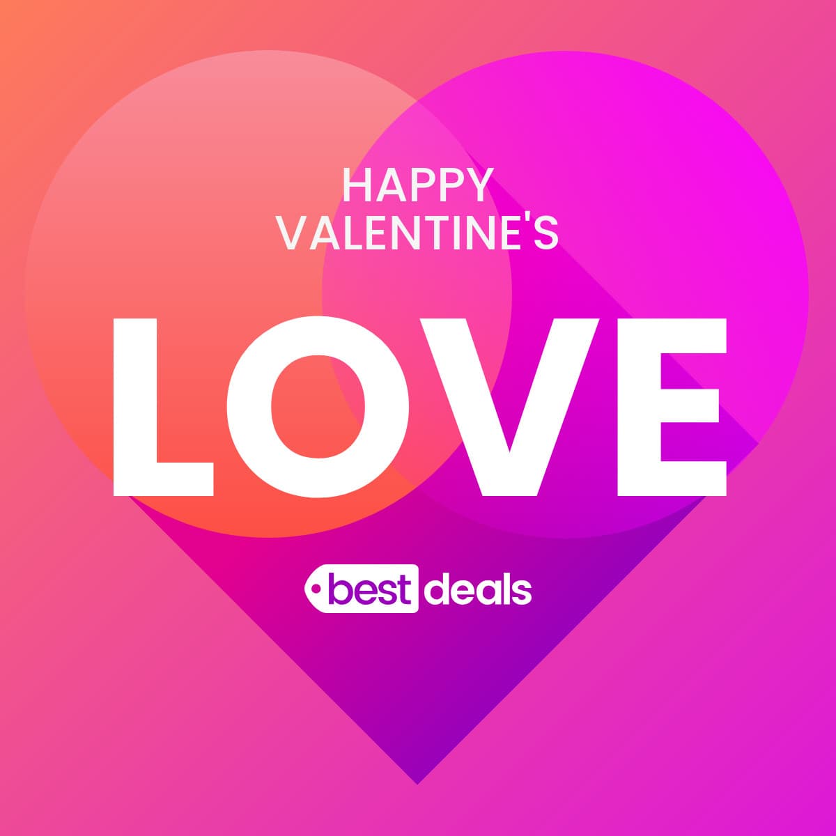 Happy Valentine's Day Geometric Heart-1200x1200px-FacebookSquarePost