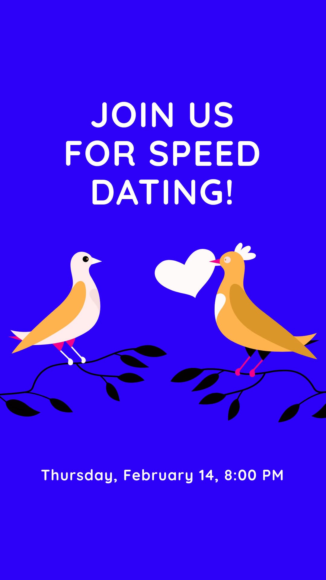 Valentine's Day Speed Dating Illustration-1080x1920px-Story