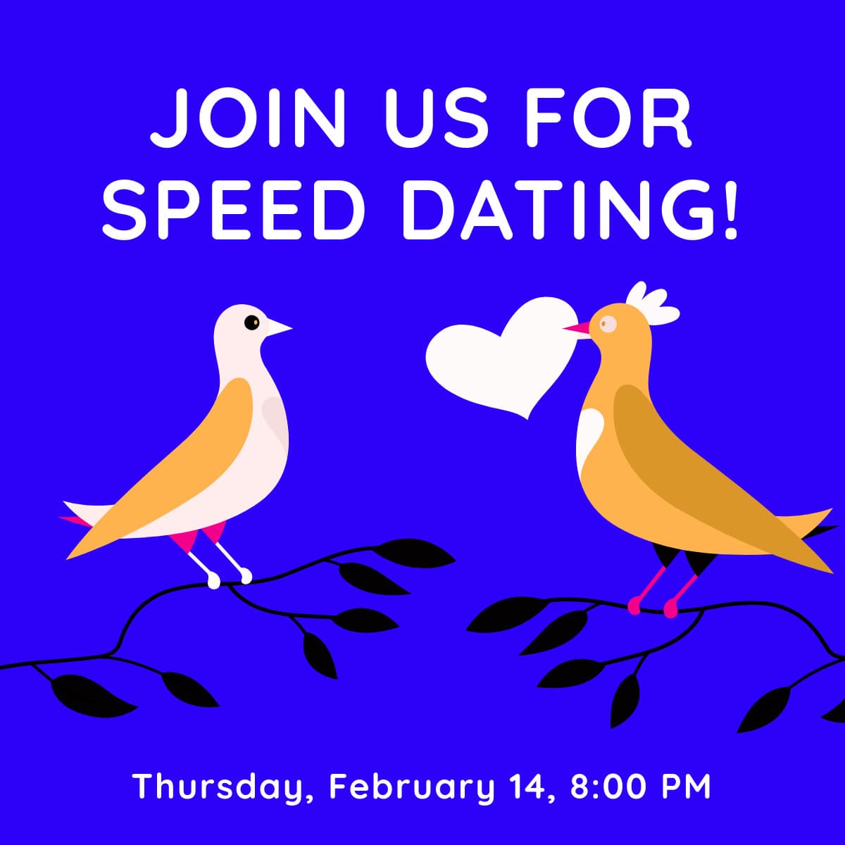 Valentine's Day Speed Dating Illustration-1200x1200px-FacebookSquarePost
