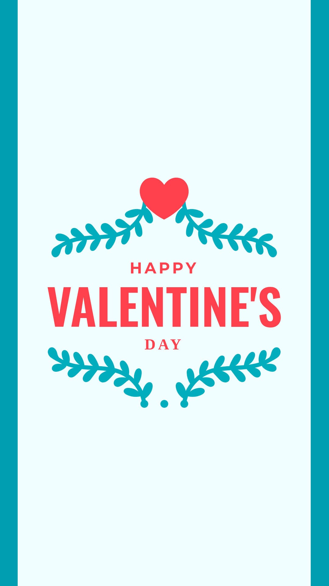 Heart Decoration Happy Valentine's Day-1080x1920px-Story