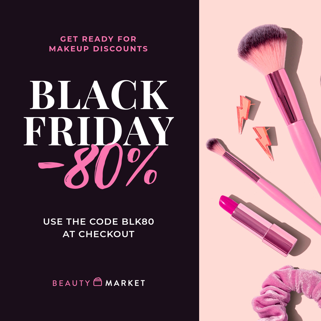 Black Friday Pink Makeup Discounts-1080x1080px-InstagramPost