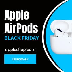 Apple AirPods Black Friday Animated-250x250px-Square