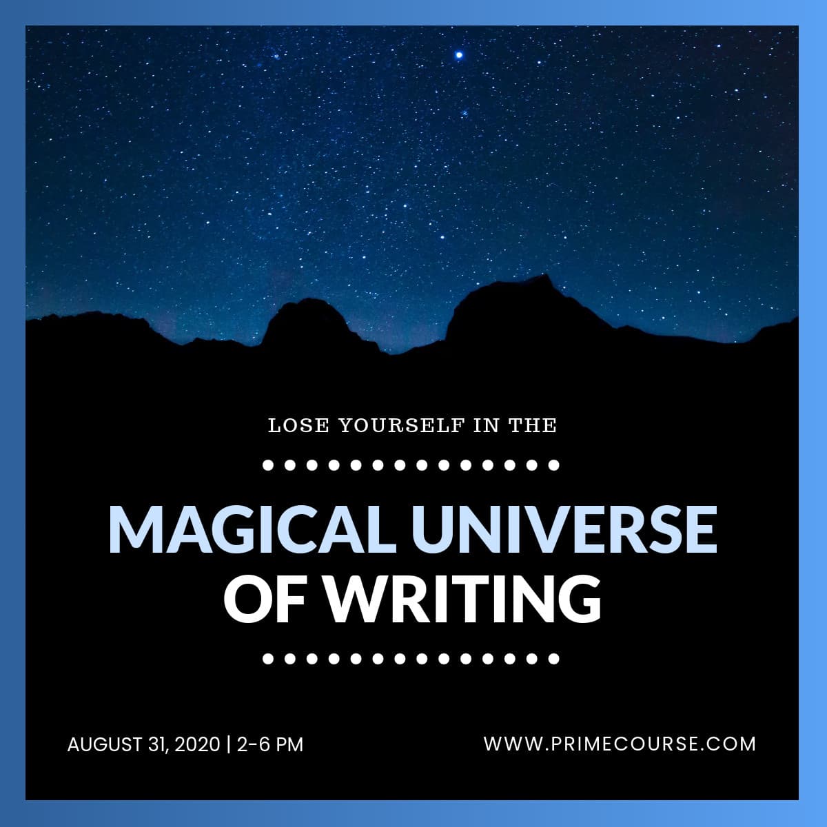 Magical Universe of Writing Video-1200x1200px-FacebookSquareVideo