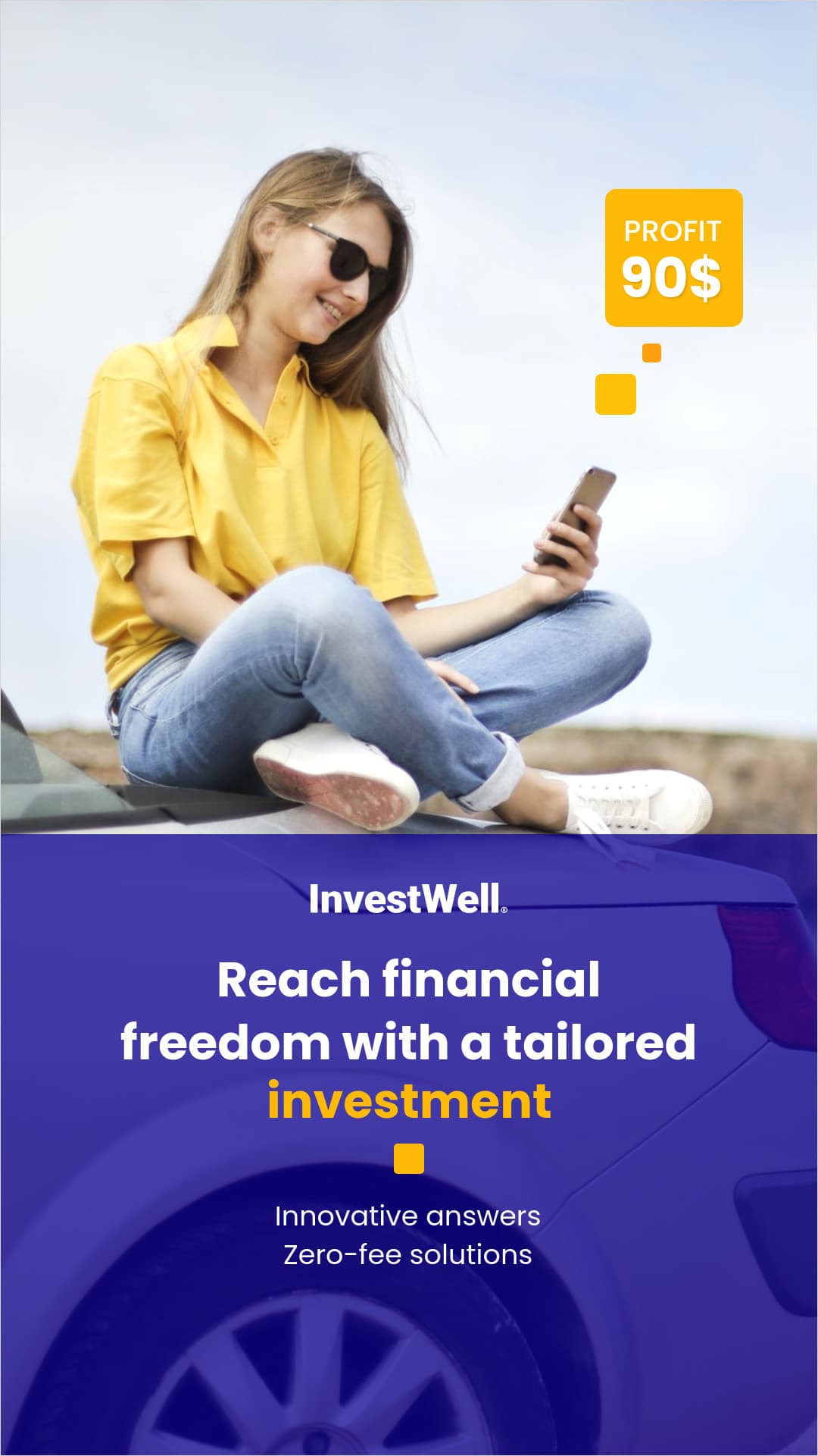 Financial Freedom with InvestWell Animated-1080x1920px-Story