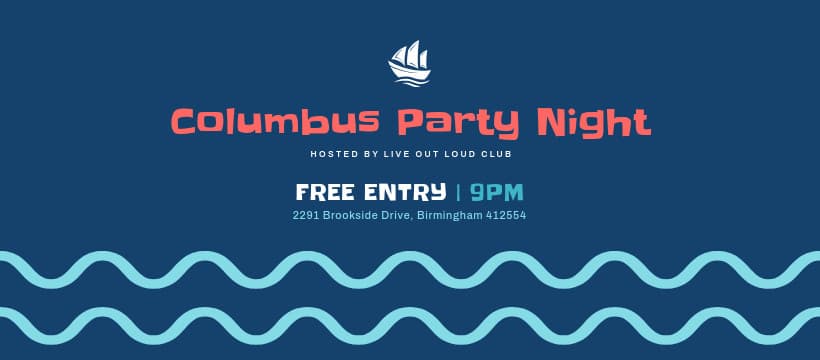 Columbus Day Party Night Waves-820x360px-FacebookCover