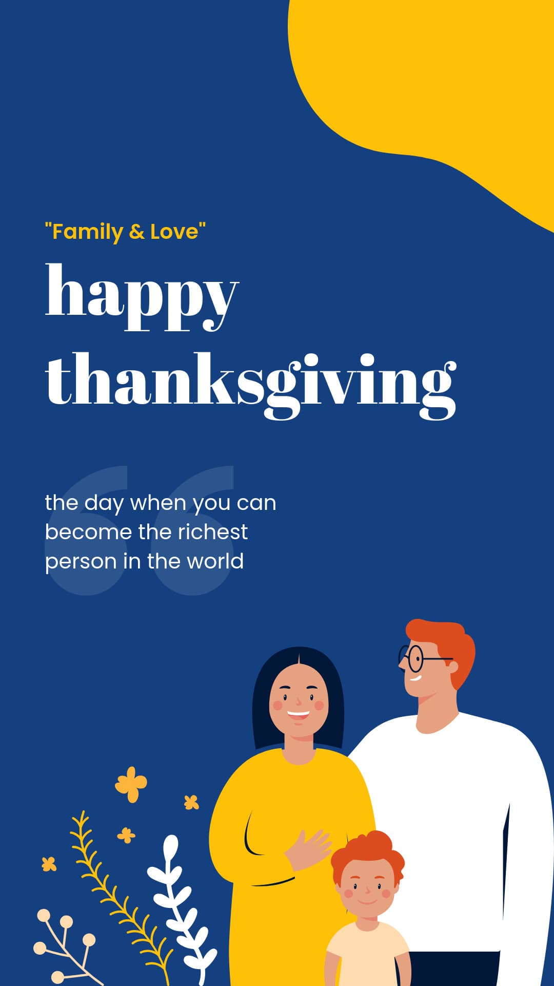Richest Person Thanksgiving Quote-1080x1920px-Story