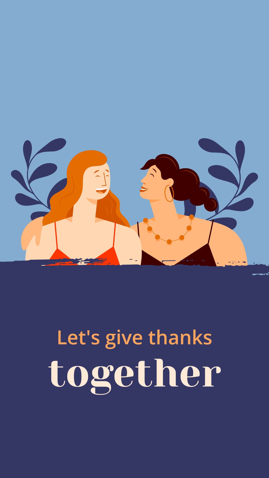 Let's Give Thanks Together Girls-1080x1920px-Story