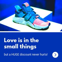 Valentine's Day Fashion Blue Shoe Love Animated-250x250px-Square