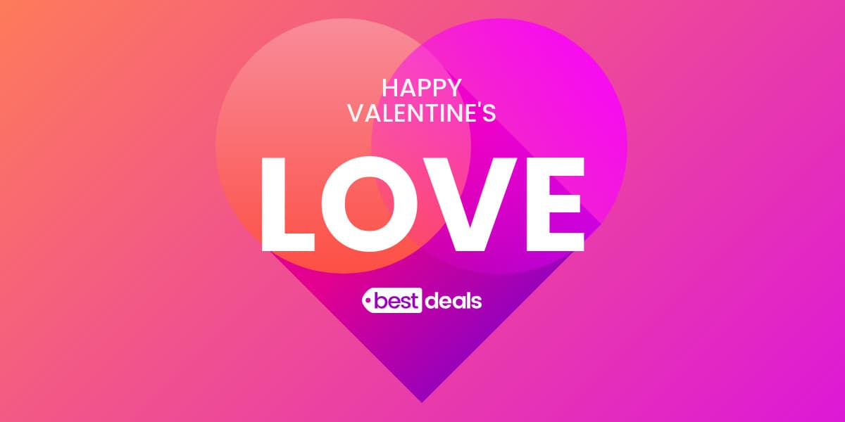 Happy Valentine's Day Geometric Heart-1200x600px-TwitterImagePost