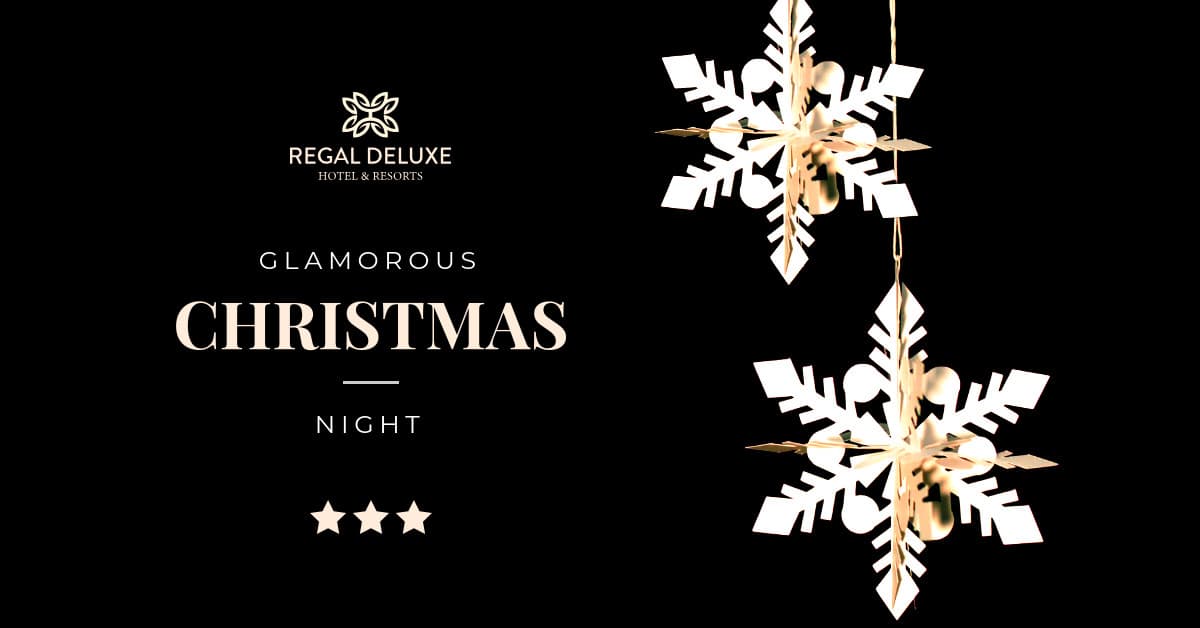 Gold Snowflake Glamorous Christmas Night-1200x628px-FacebookSponsoredMessage