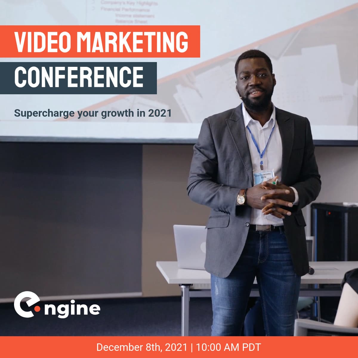 Video Marketing Supercharge Conference Video-1200x1200px-FacebookSquareVideo