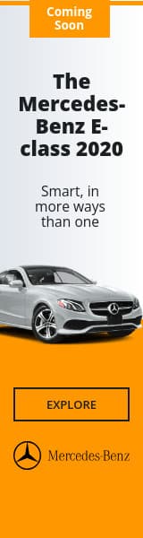 Mercedes Benz E-Class 2020 Animated-160x600px-WideSkyscraper