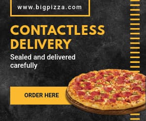 Contactless Pizza Delivery-300x250px-MediumRectangle