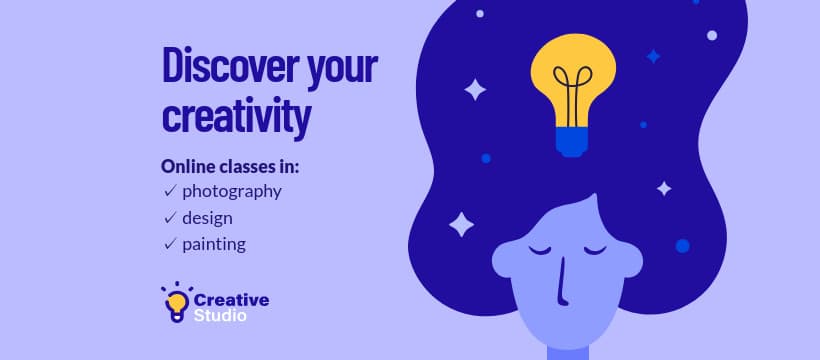 Discover Your Creativity Online Classes-820x360px-FacebookCover