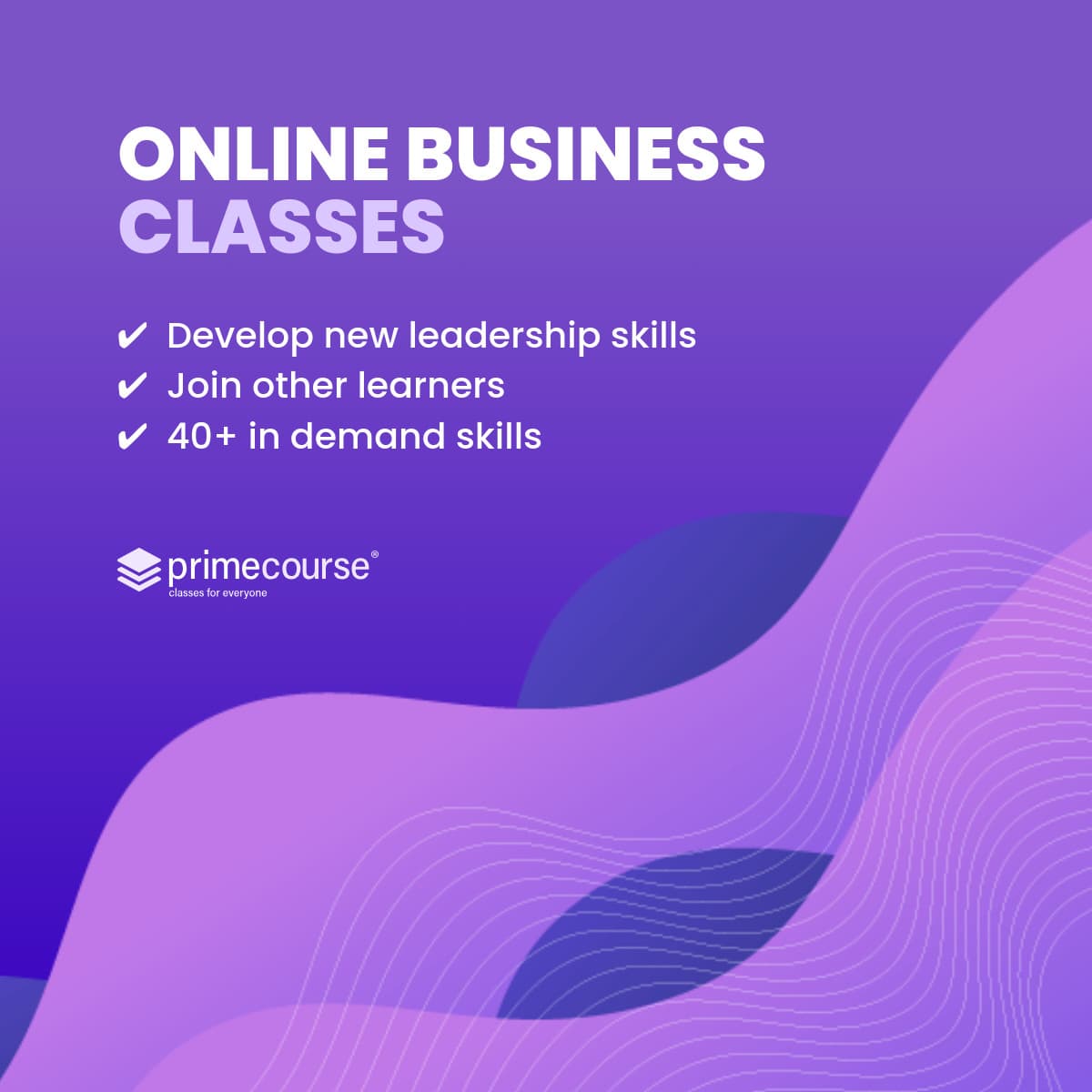 Purple Online Business Classes-1200x1200px-FacebookSquarePost