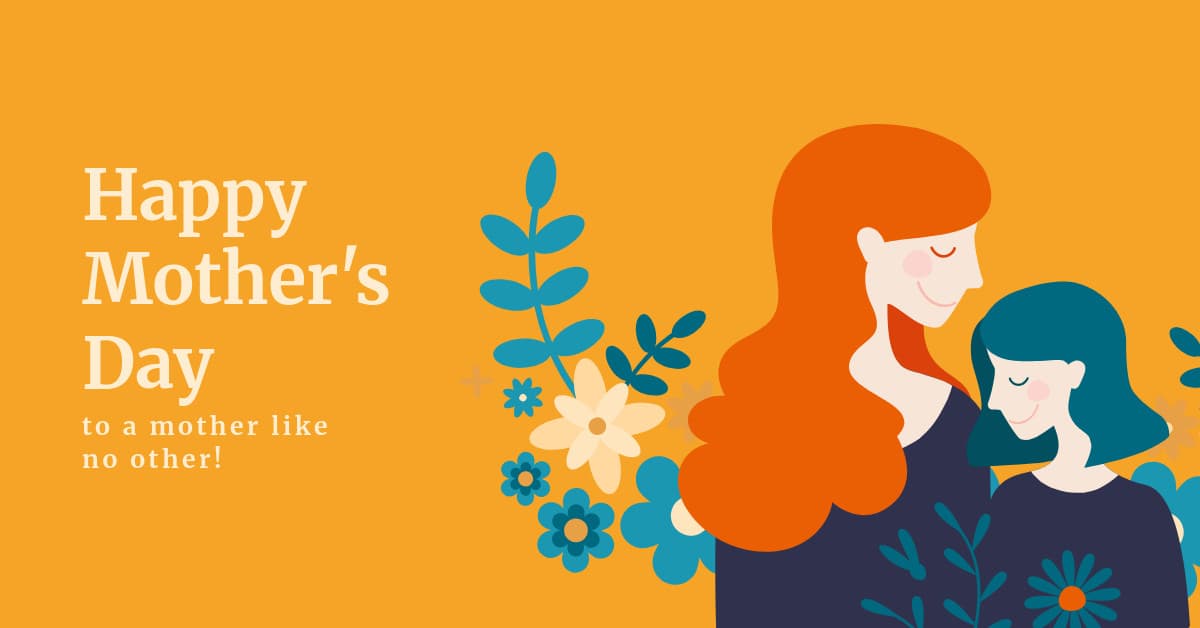 Colorful Happy Mother's Day Illustration-1200x628px-FacebookSponsoredMessage