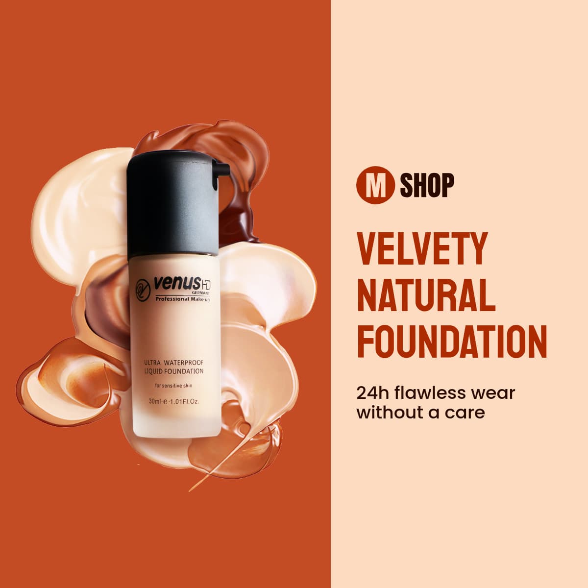 Velvety Natural Foundation Animated-1200x1200px-FacebookSquarePost