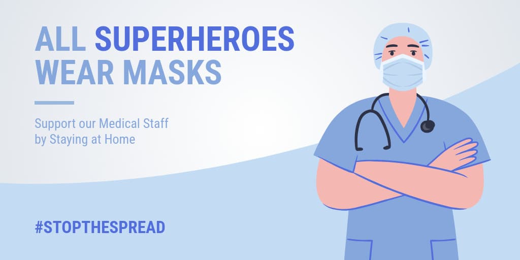 All Superhero Doctors Wear Masks-1024x512 px
