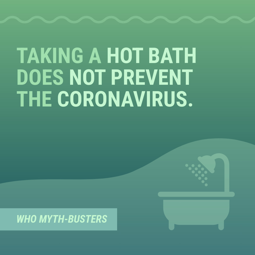 Myth Covid-19 Hot Bath-1080x1080 px
