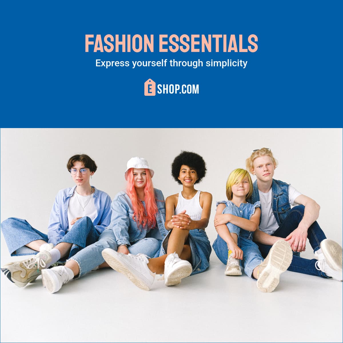 Blue Fashion Essentials Collection Animated-1200x1200px-FacebookSquarePost