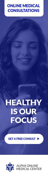 Blue Online Medical Consultations Animated-160x600px-WideSkyscraper