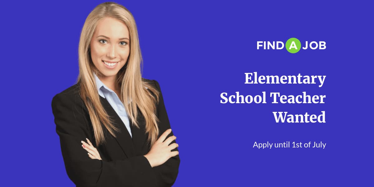 Elementary School Teacher Wanted Animated-1200x600px-TwitterImagePost