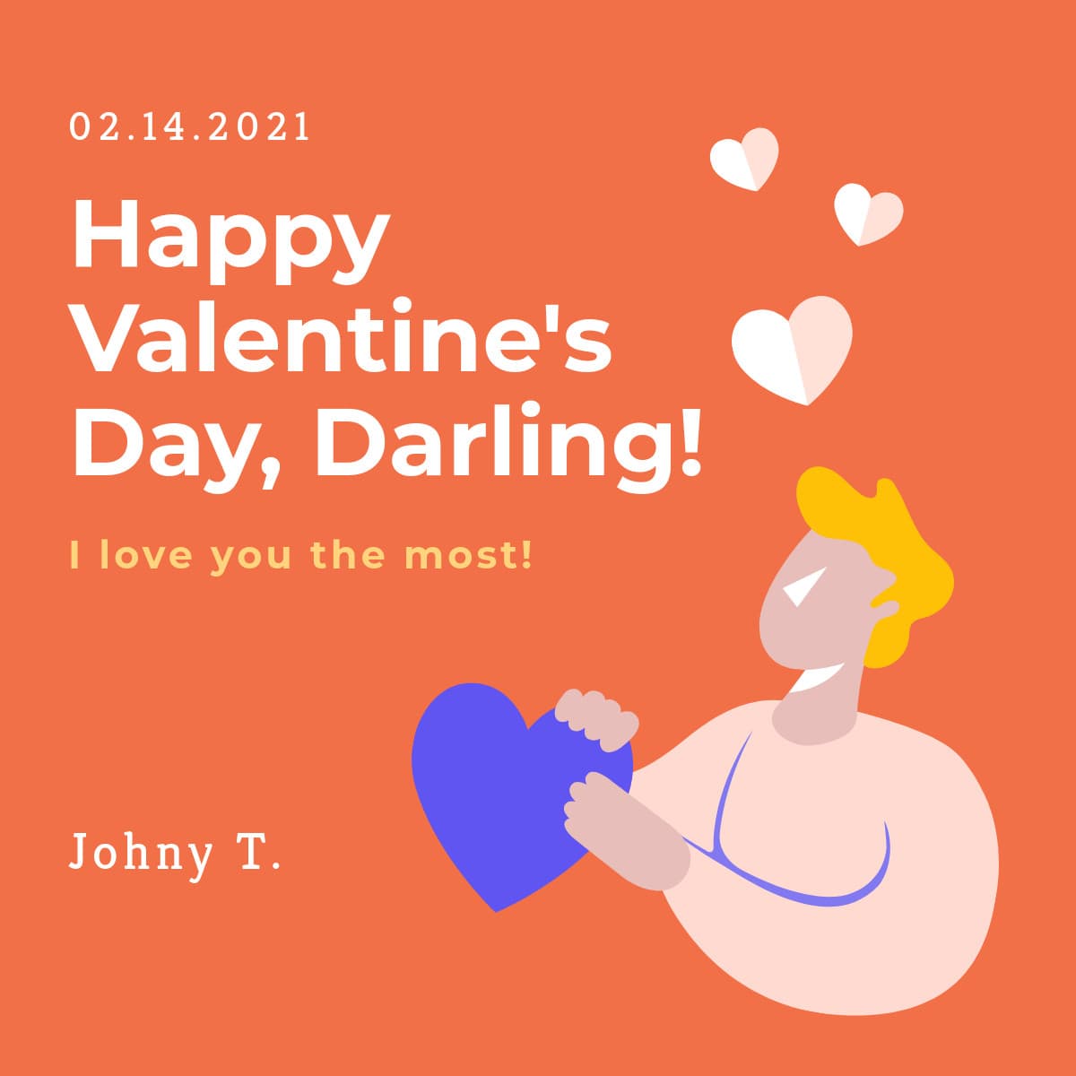 Happy Valentine's Day Darling-1200x1200px-FacebookSquarePost