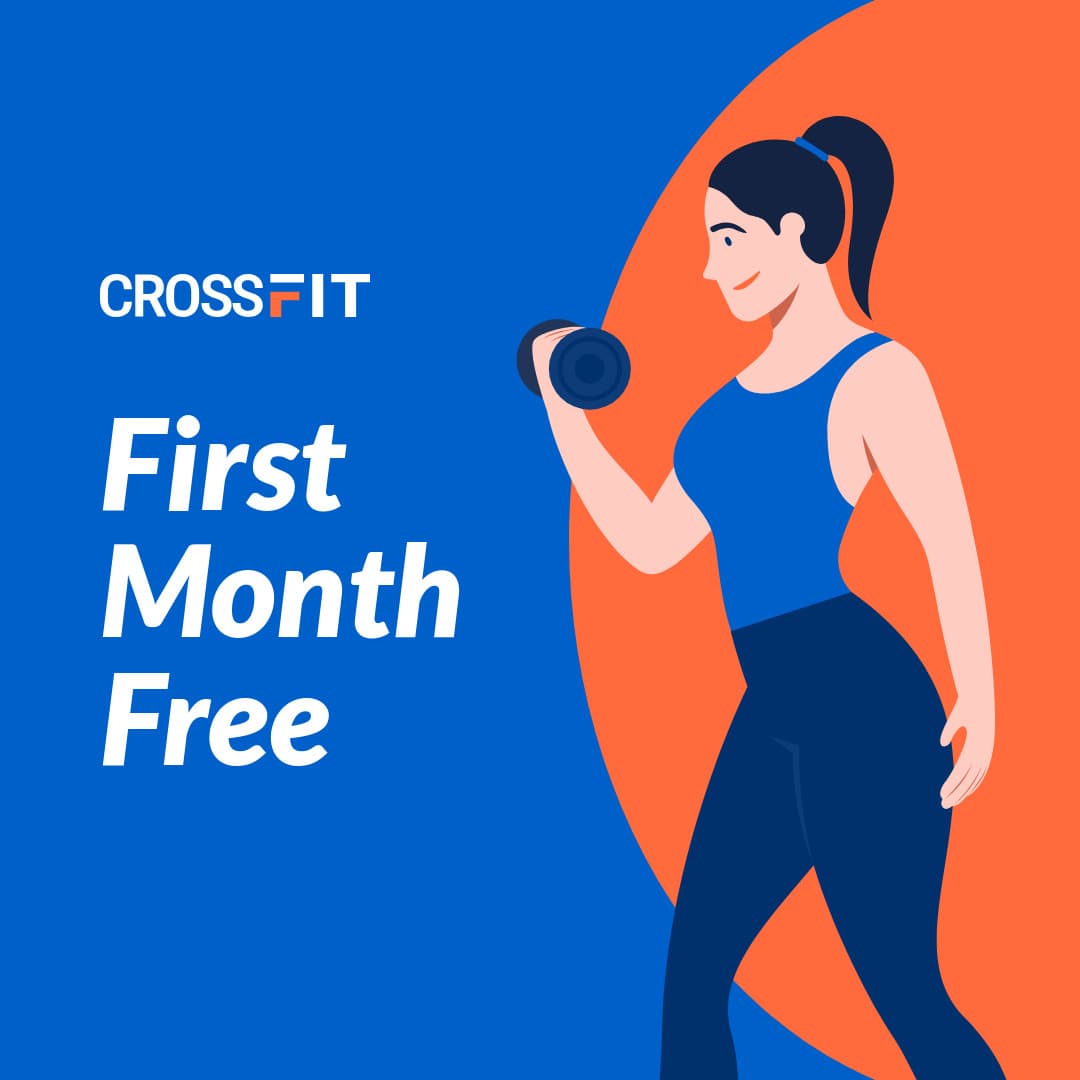First Month Free Fitness-1080x1080px-InstagramPost