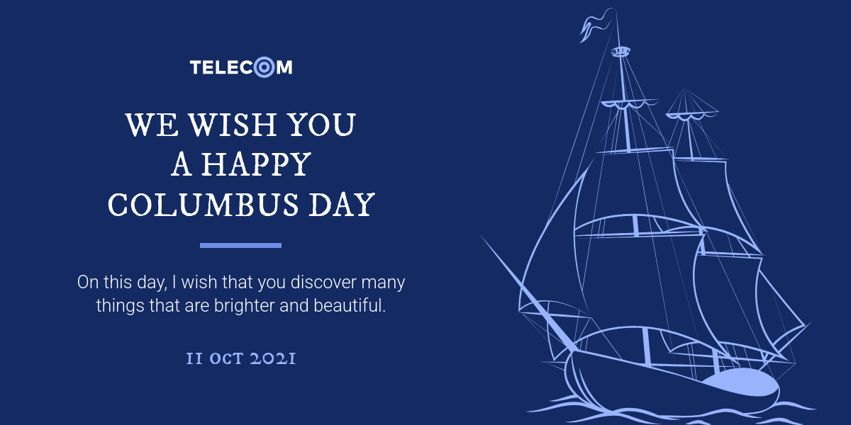 Happy Columbus Day Blue Boat-1200x600px-TwitterImagePost