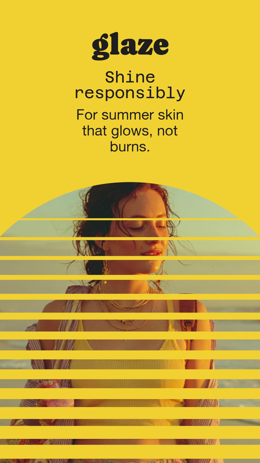 Glaze Shine Responsibly Summer Beauty Products Animated-160x600px-WideSkyscraper-1080x1920px-Story