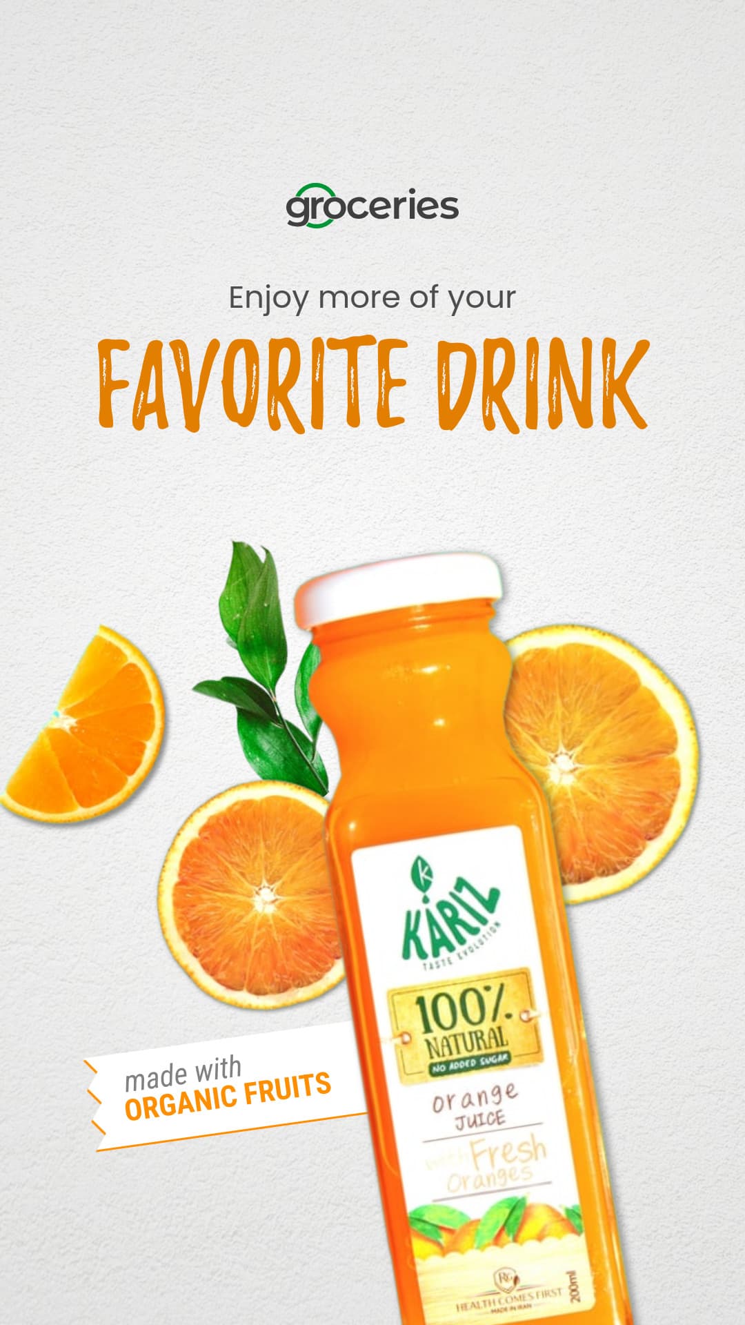 Enjoy Your Favorite Orange Drink-1080x1920px-Story