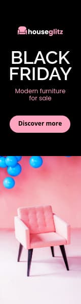 Black Friday Modern Pink Furniture Sale Animated-160x600px-WideSkyscraper