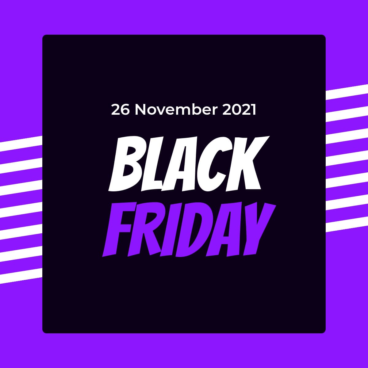 White Lines Purple Black Friday-1200x1200px-FacebookSquarePost