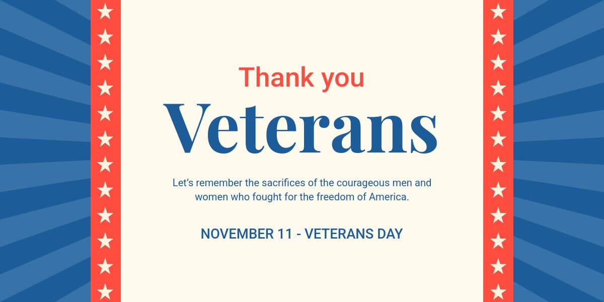 Veterans Day Remember the Sacrifices-1200x600px-TwitterImagePost