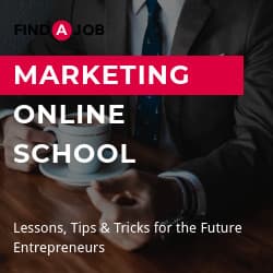 Find a Job Marketing Online School-250x250px-Square