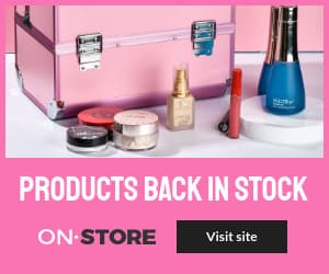 Beauty Products Back in Stock Animated-300x250px-MediumRectangle