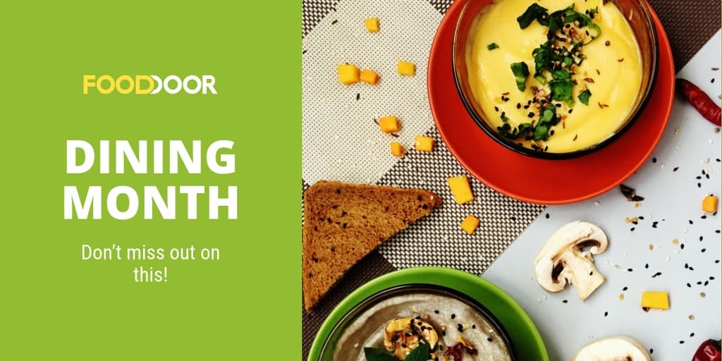 FoodDoor Dining Month Offer X Image Post