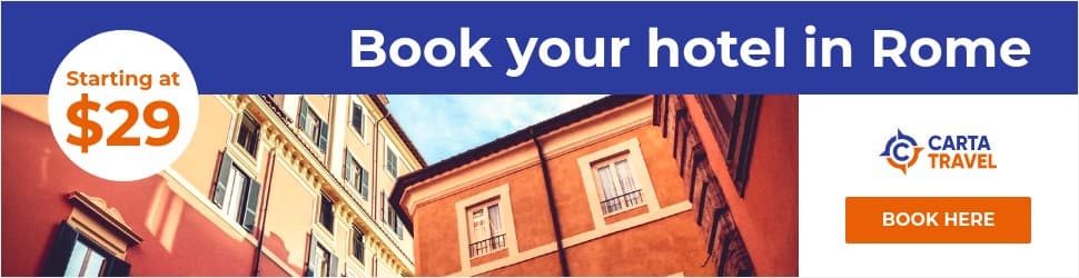 Book Your Hotel in Rome Billboard